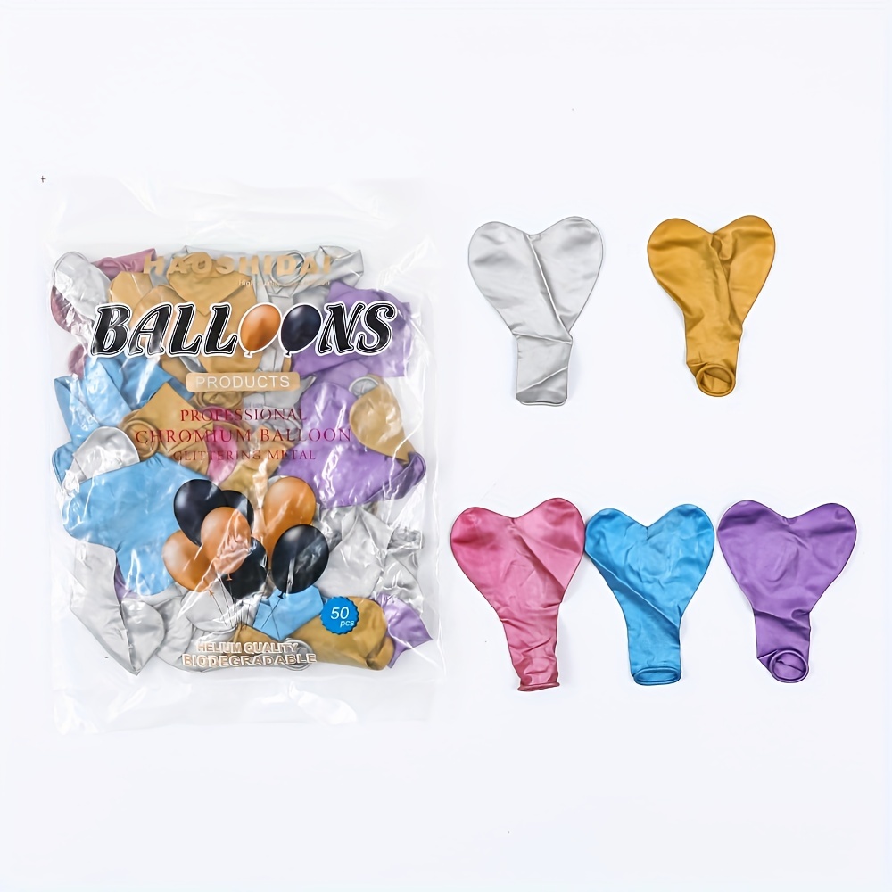 Ballons colorés, 110 morceaux de ballons colorés, ballons d’anniversaire,  colorés pour l’hélium de l’air - ballons colorés, ballon de fête en latex
