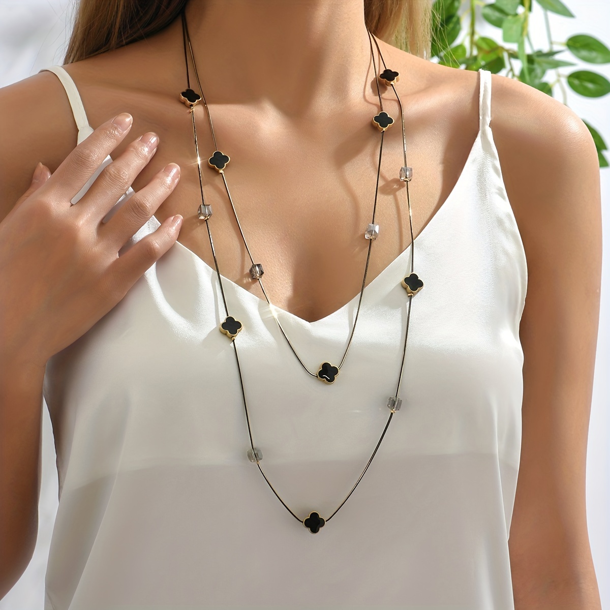 Women's Multilayer Leaf Necklace