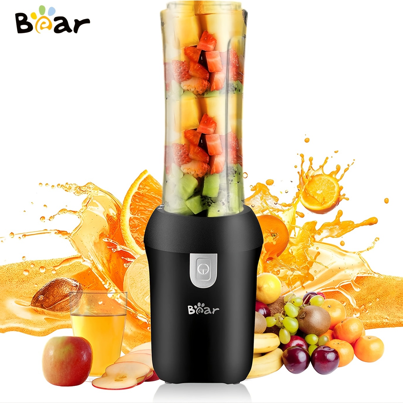 Personal Blender For Shakes And Smoothies With 300w Small Single Serve ...