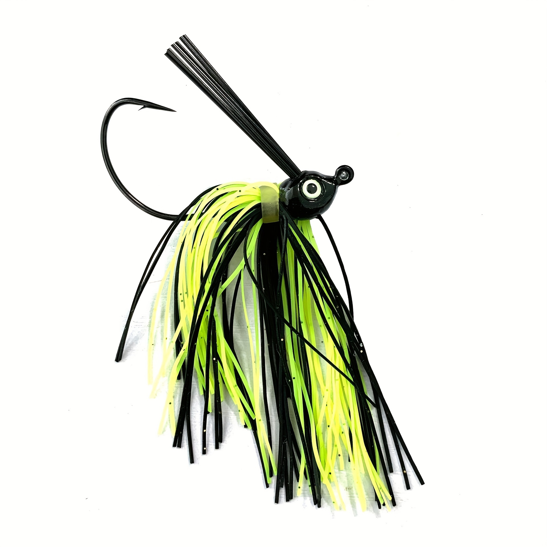 Skirted Jig Lure Spinner Bait Bass Pike Fishing Rubber Jig - Temu