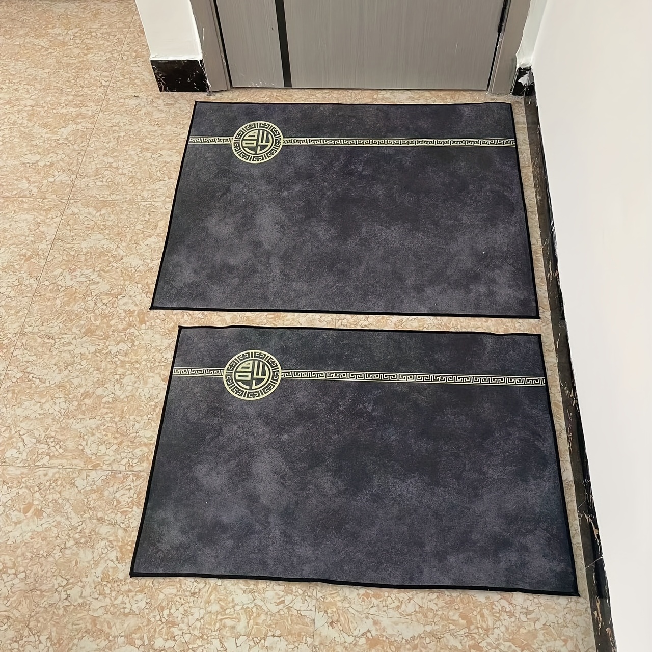 Indoor Entrance Mat, Non-Slip Door Mat - Soft - Machine Washable