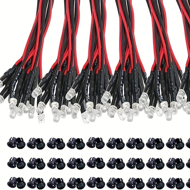 Led 12v Pre wired Fixed Bracket Cable Bulb Led Light - Temu