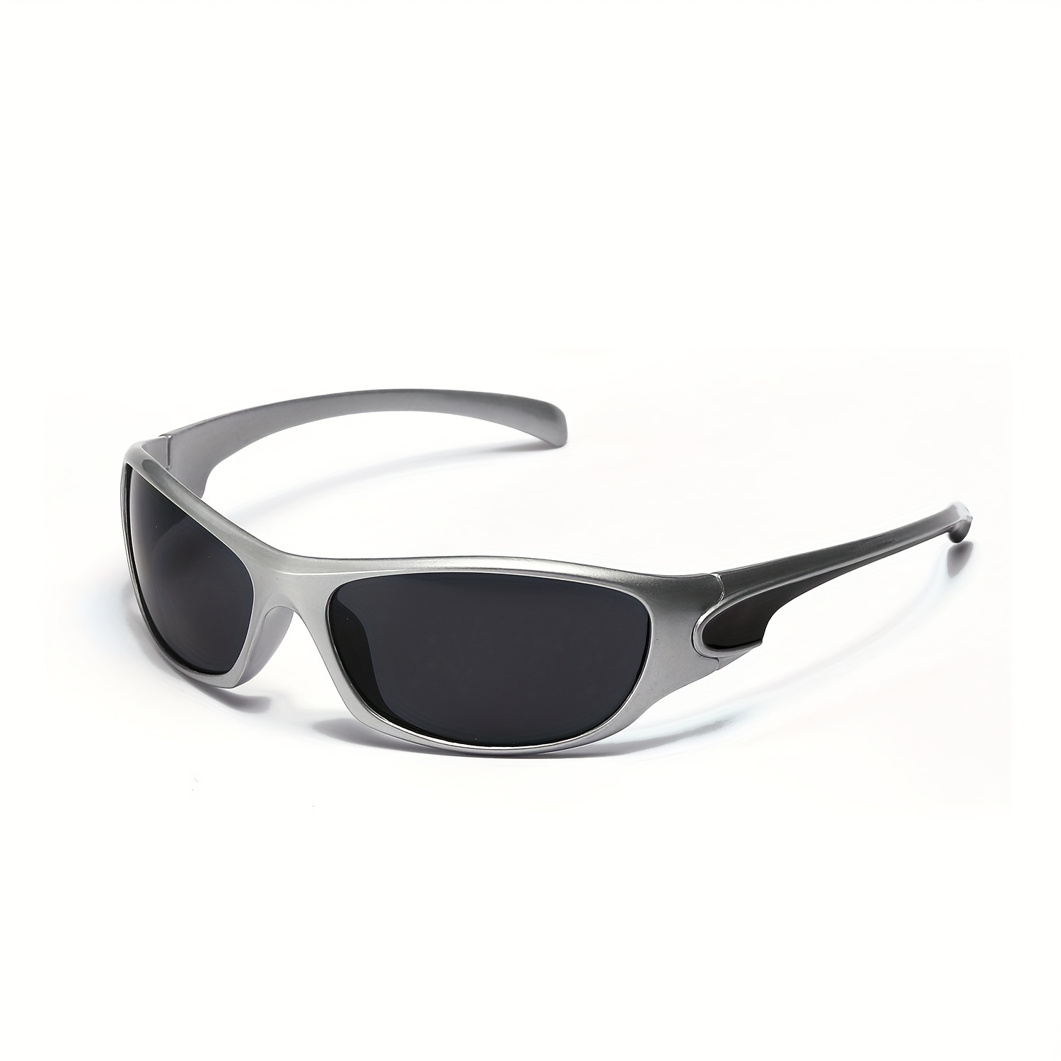 Y2K Wrap Around Sunglasses Cyberpunk Block Glasses UV400