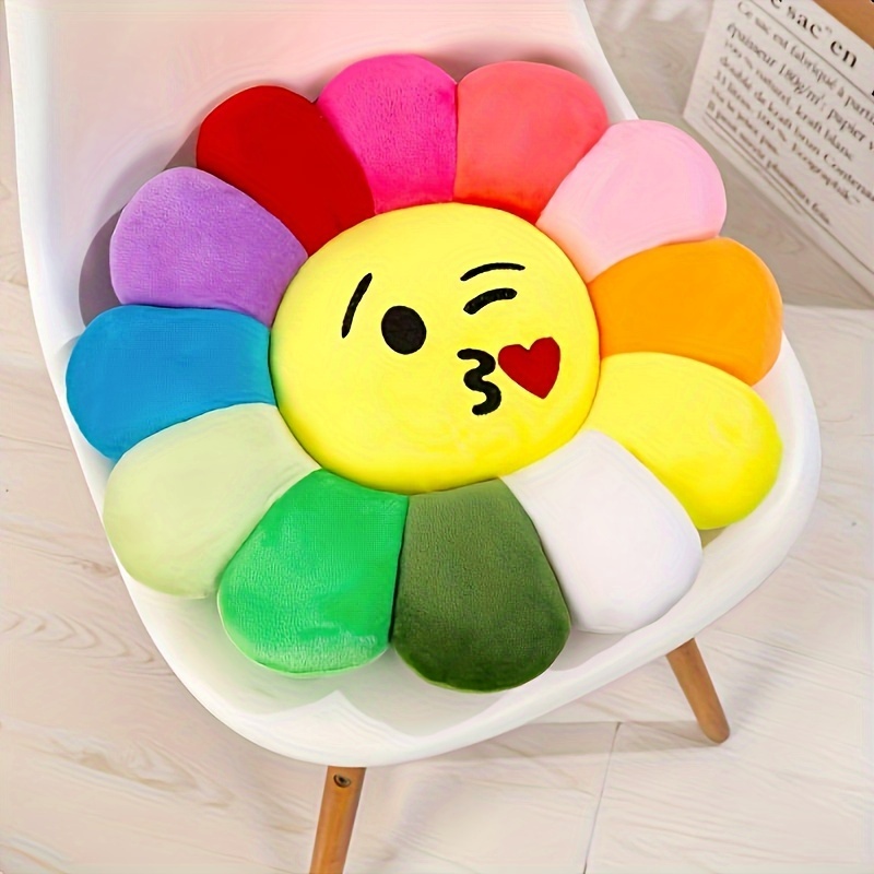  LZYMSZ Sunflower Throw Pillow,Hand Warmer Plush Stuffed Toy  Doll,Soft Decorative Cushion Doll for Sofa Home Bedroom Office Dormitory in  Valentine's Day, Christmas, Birthday(Sunflower) : Toys & Games
