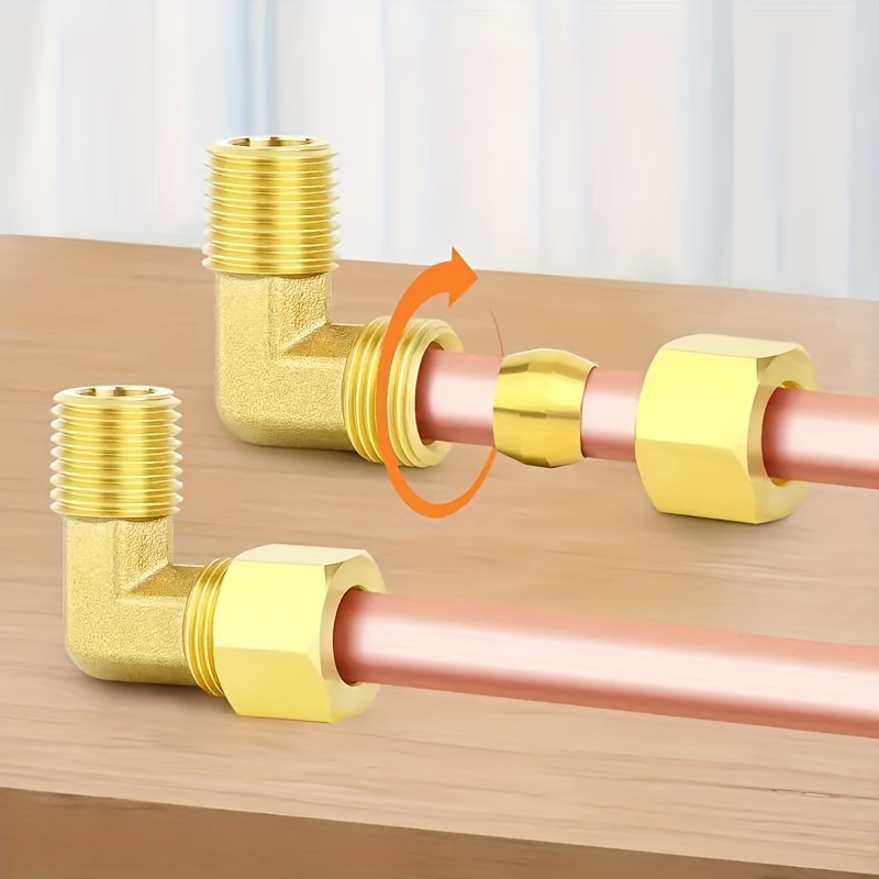 T shaped Brass Compression Tube Pipe Fitting Connector Tube - Temu
