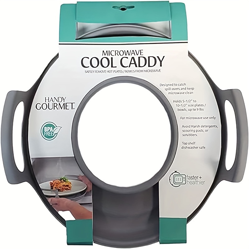 Handy Gourmet Microwave Cool Caddy With Handles, Carrying Tray For Bowls,  Plates, For Home Kitchen Dorm Room Restaurant, Kitchen Gadgets - Temu