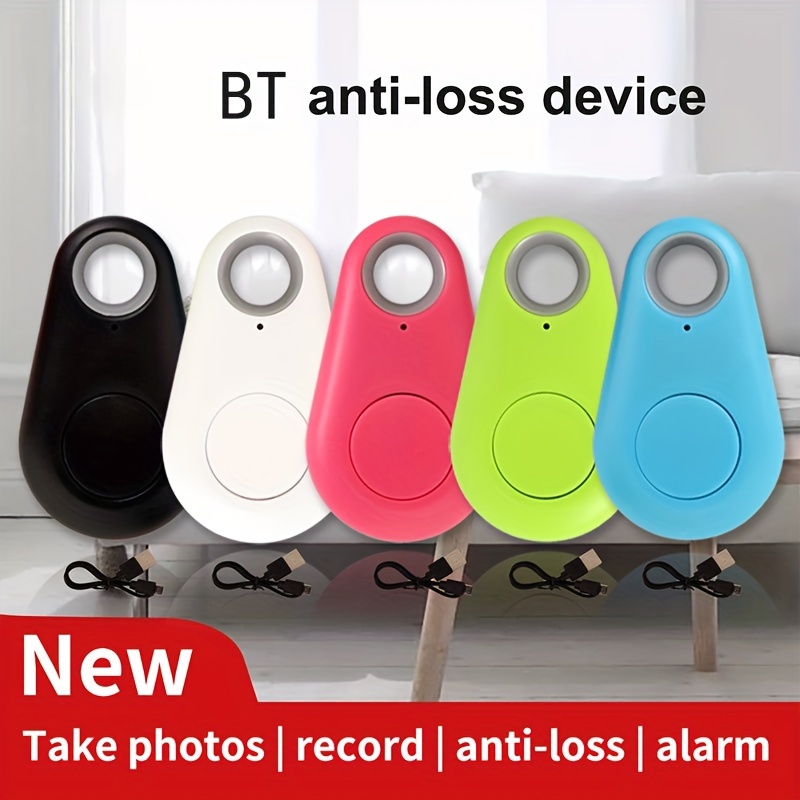 Mini Triangle Wireless Smart Bluetooth Anti Lost Alarm Tracker Localizador  GPS para niños Mascotas Bolsa Monedero Llavero Pedent Adecuado para iphone