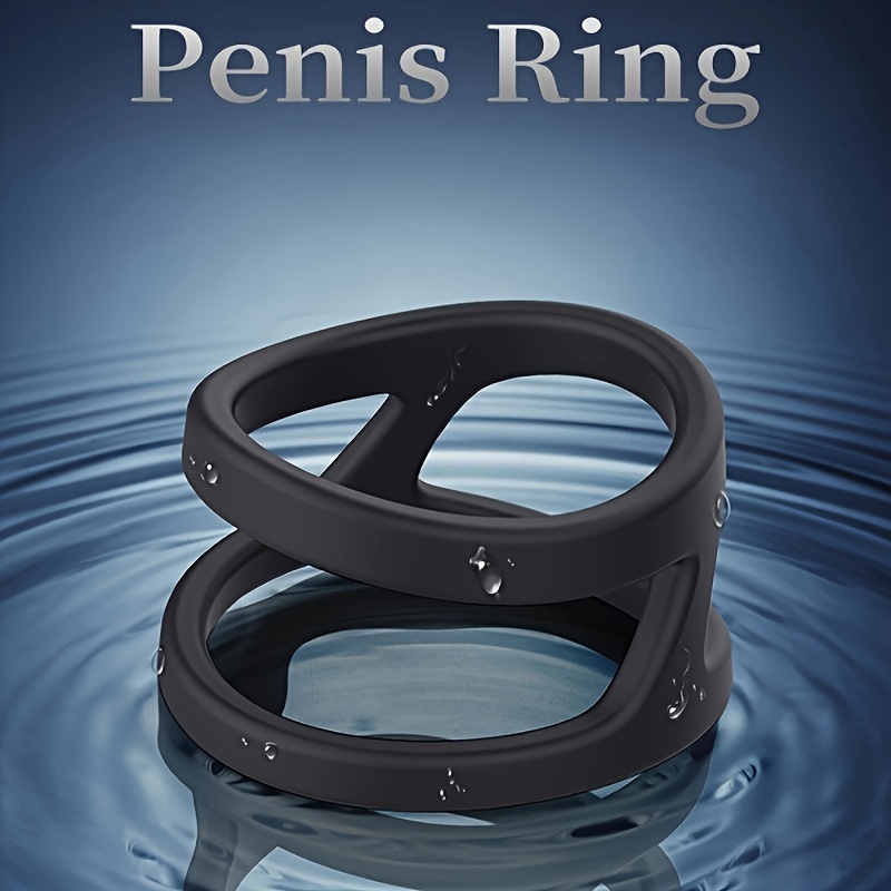 Silicone Penis Ring, Ultra Soft Stretchy Cock Rings Design for Stronger  Pleasure Enhance, Longer Harder Erection, Adult Sensory Toys for Men or
