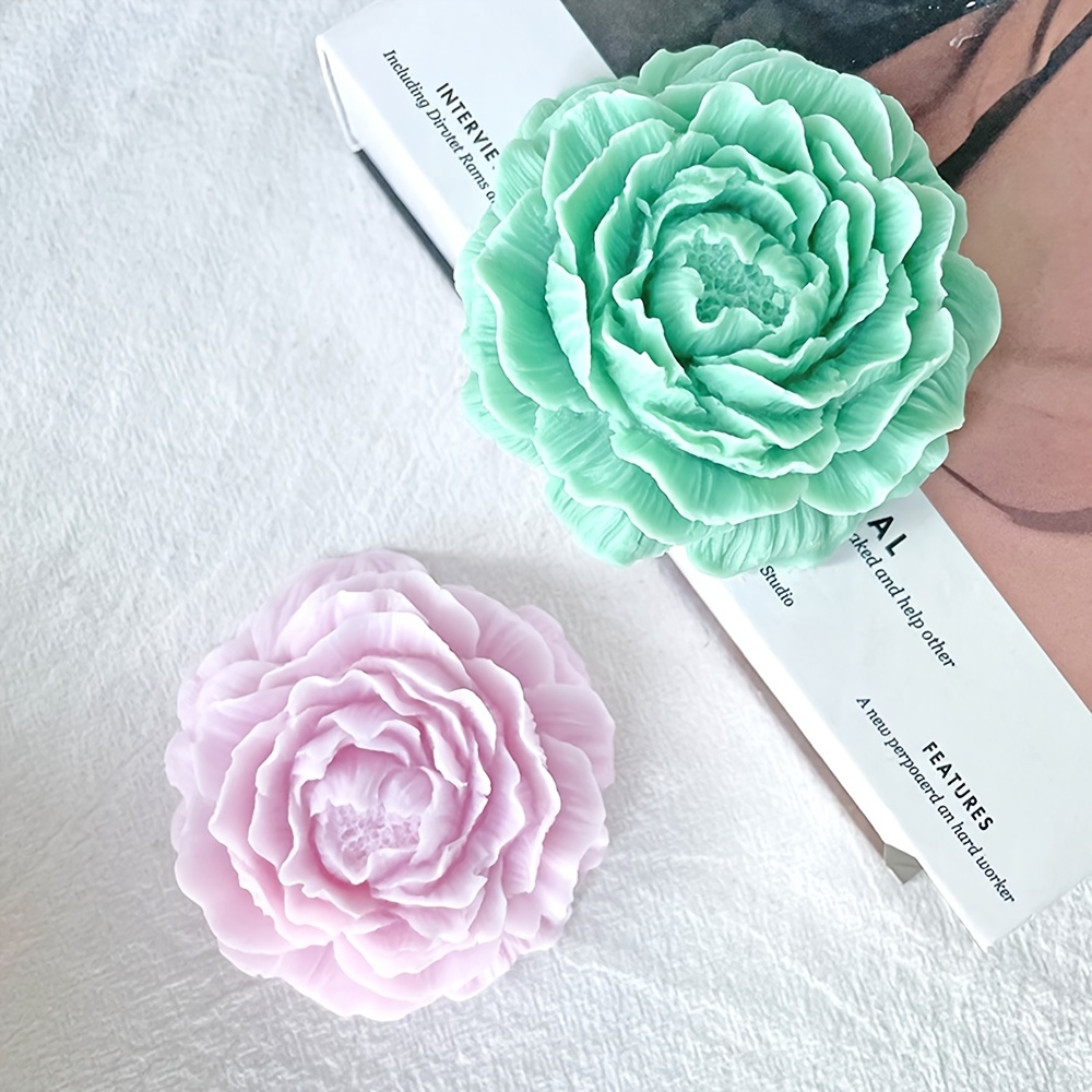 Gorgeous Peony Flower Silicone Candle Mold – Craft Gossip