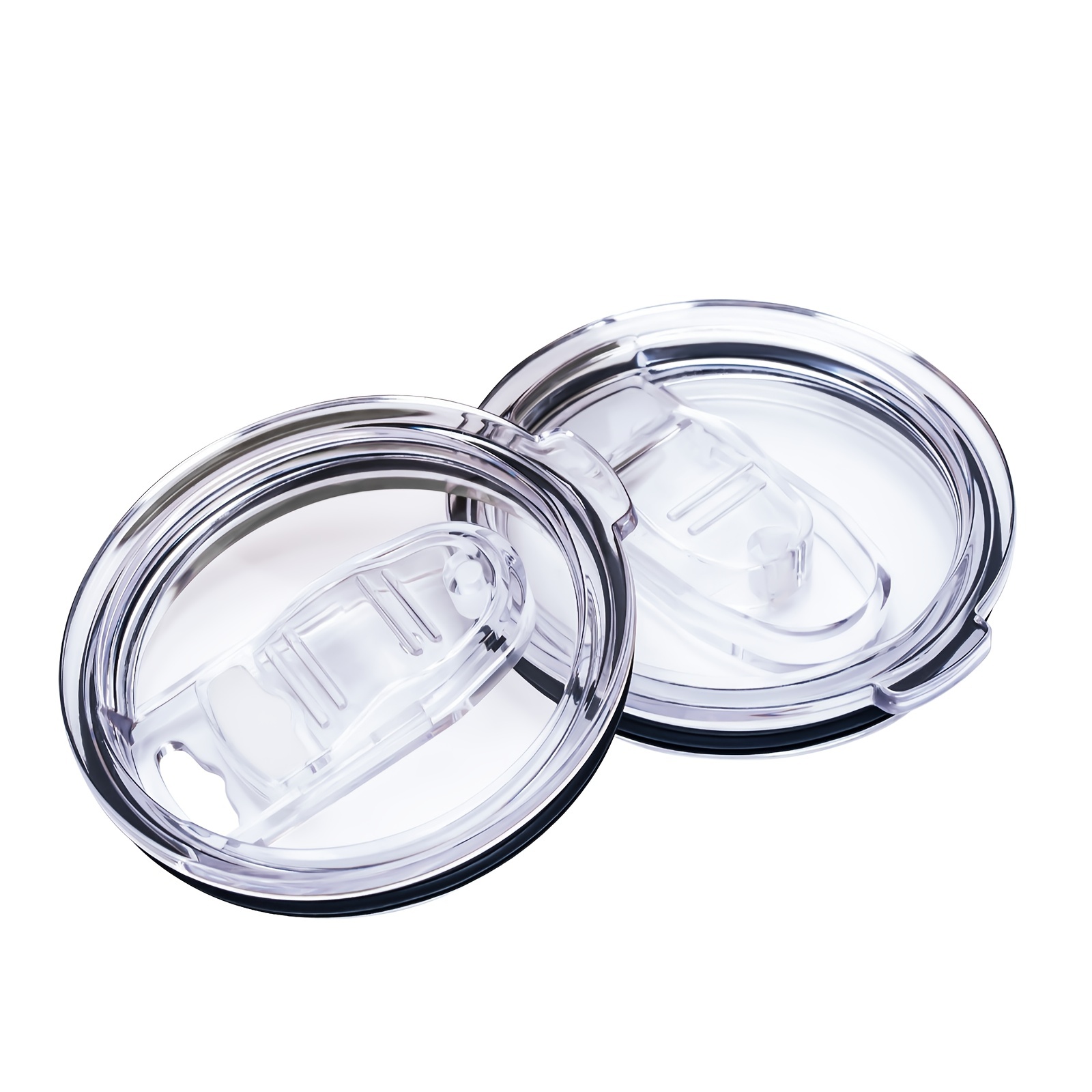 Newest Food Grade PP 20/30 Ounce Splash Spill Proof Clear Mugs Cups Lid  Replacement Fit