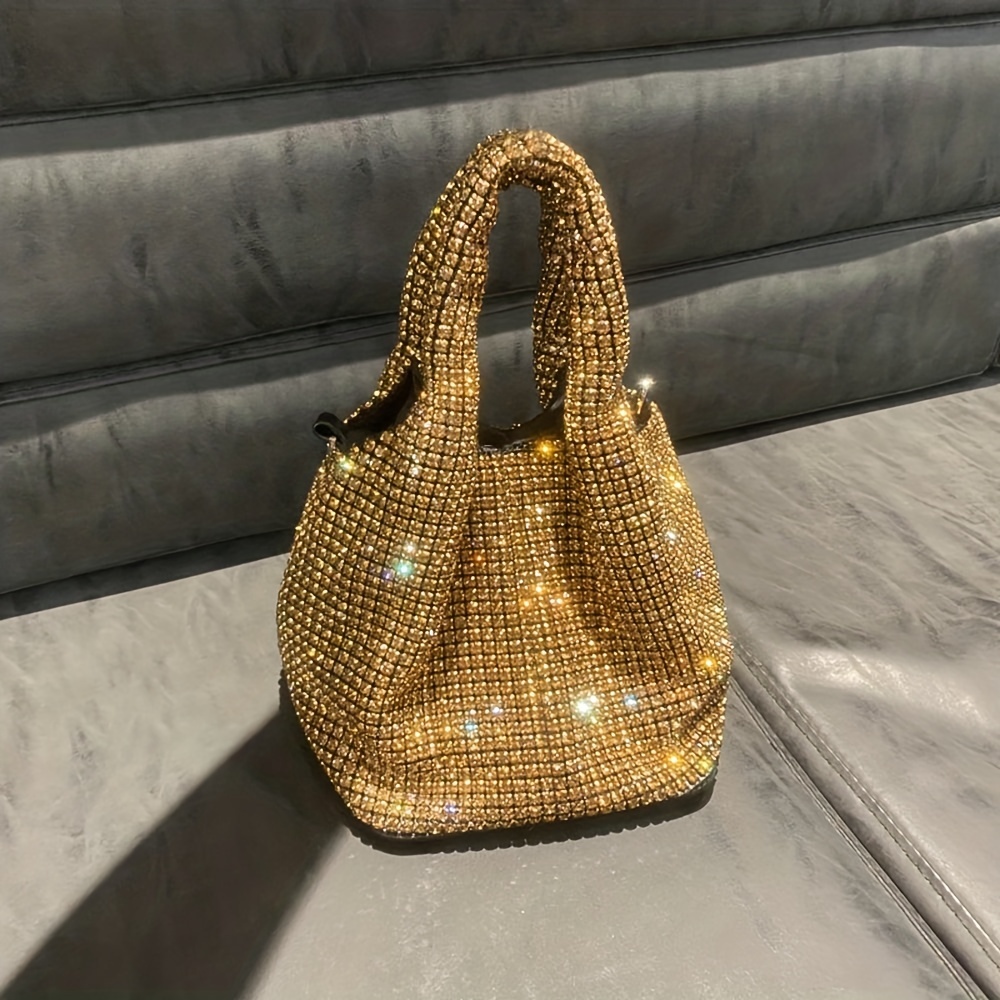 Gold Crystal Mini Bag