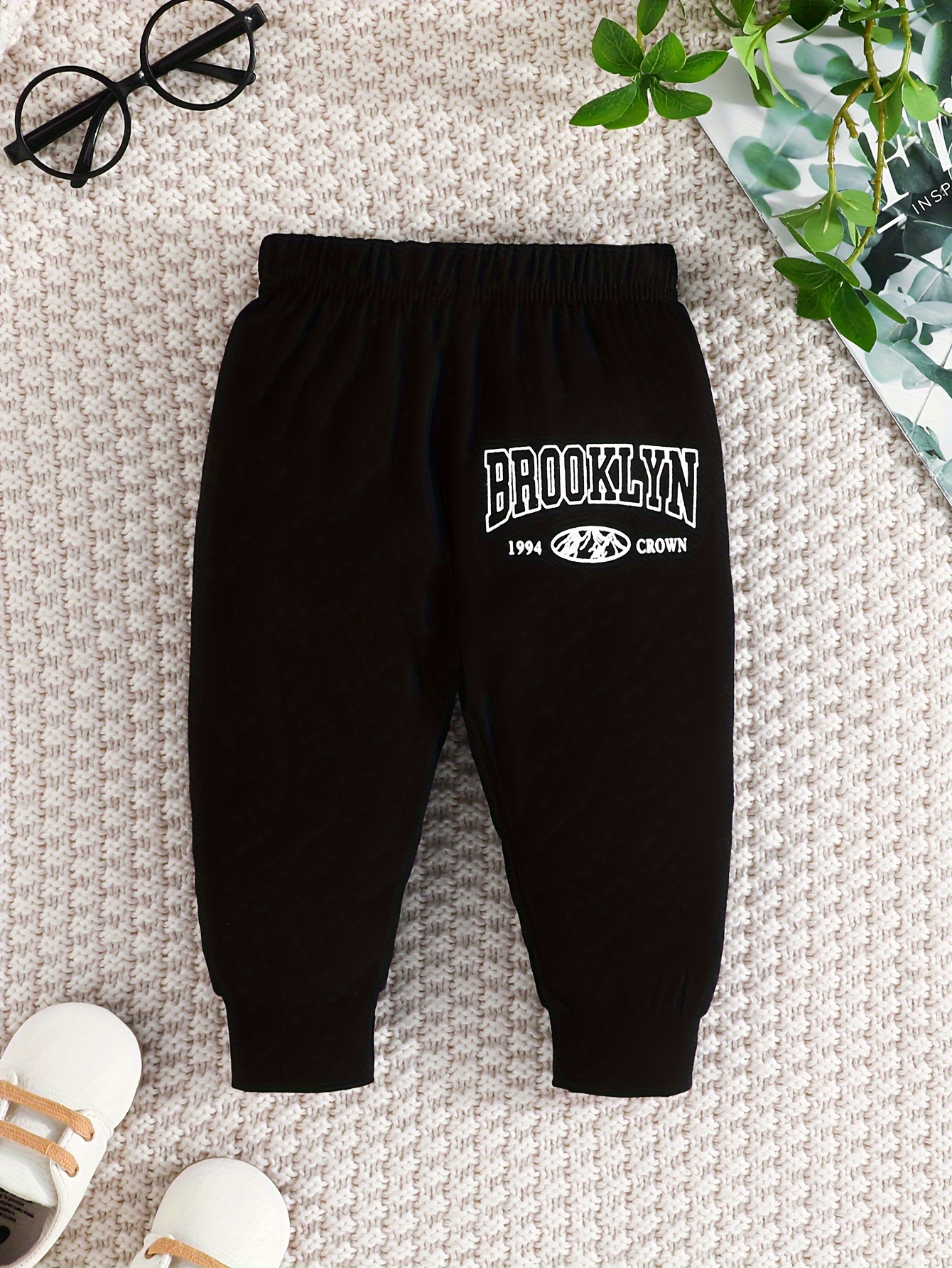 Baby boy best sale black sweatpants