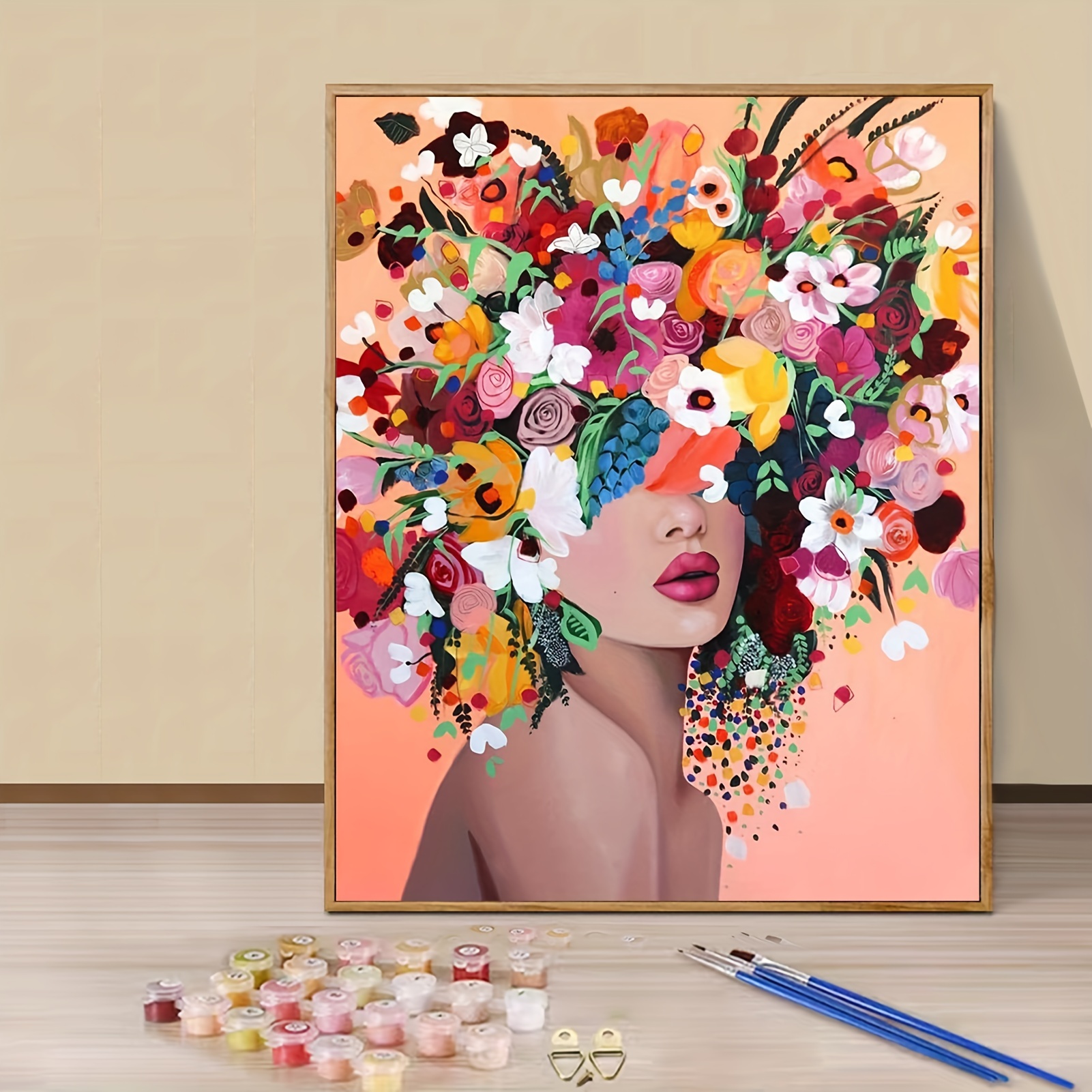 Diy Oil Painting By Numbers Kit For Adults Beginner Canvas - Temu