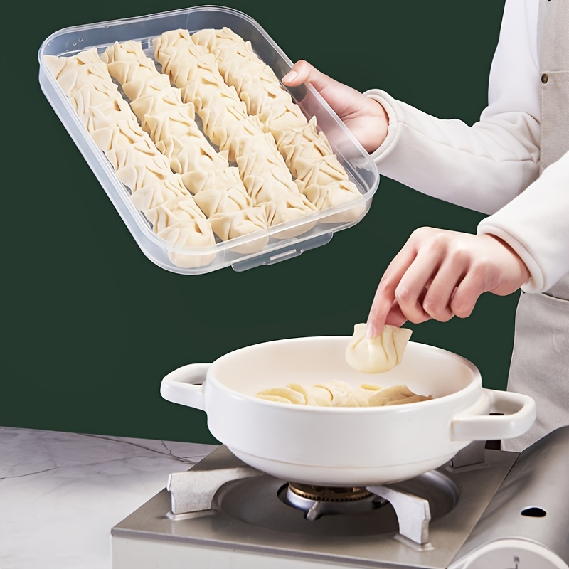 Plastic Stackable Dumpling Organizer for Kitchen Storage