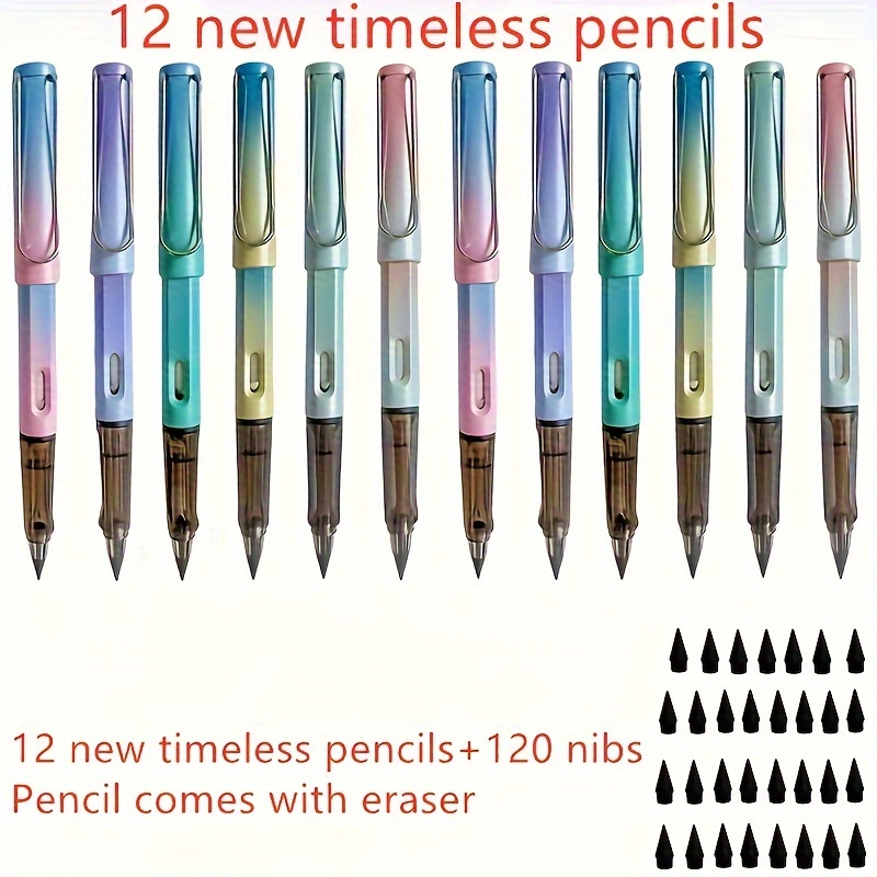 Eternal Pencils Set: Inkless Technology Metal - Temu