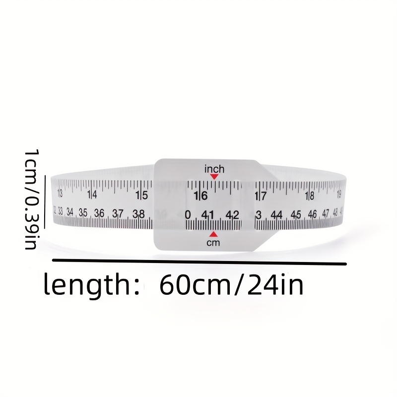 24in/60cm Newborn Measure Ruler Head Measuring Tape Measure for