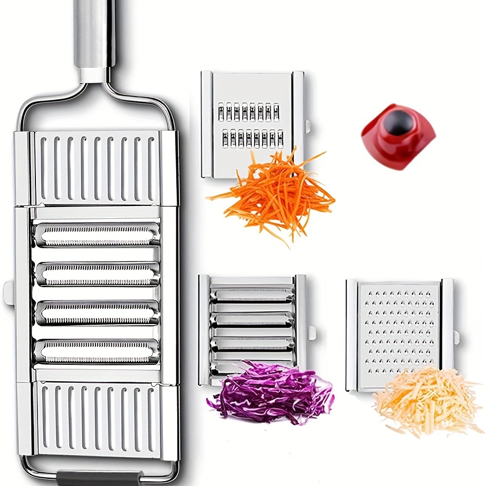 Effortlessly Grate Shred Vegetables Fruits With This 3 - Temu