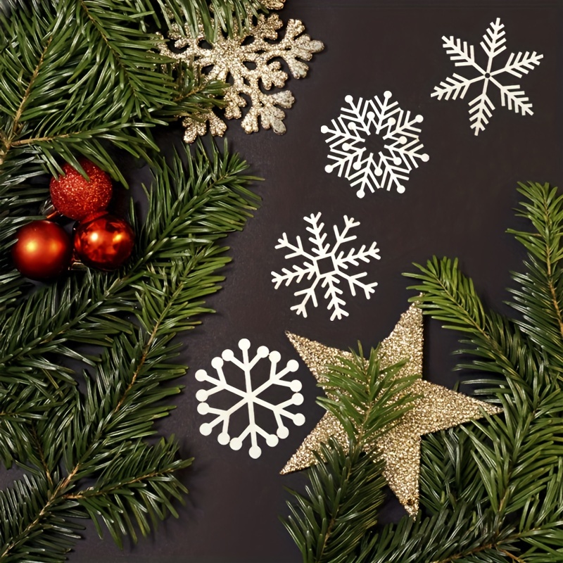 Lustige Schneeflocken-Verzierung,  Holz-Schneeflocken-Weihnachtsbaumdekorationen, Lustige  Weihnachtsverzierungen Für Zuhause, Auto-Rückspiegel-Aufhängung - Temu  Germany