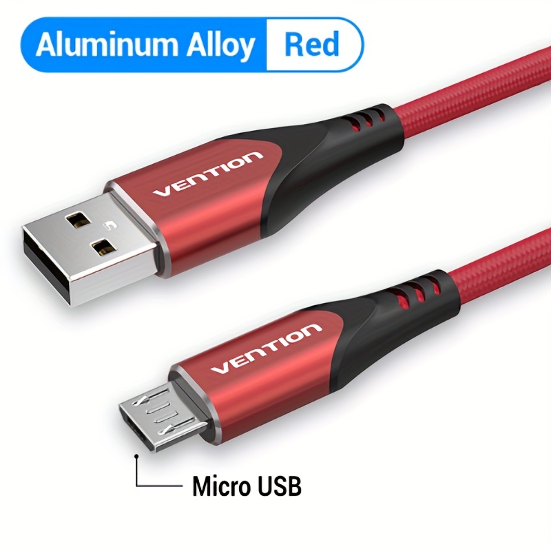Câble USB Micro USB - 1 Mètre Pour Wiko View 2 Pro Charge