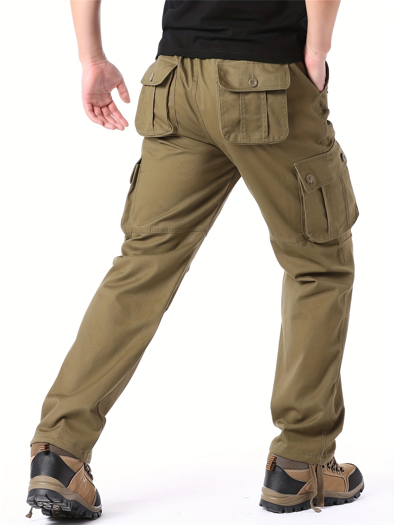 Spring Men's Cargo Pants - Tactical Multi-pocket - Cotton