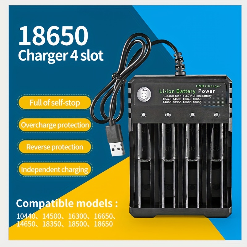 PowerKAN 21700 Chargeur De Batterie Adapté Pour Batterie Li - Temu Belgium