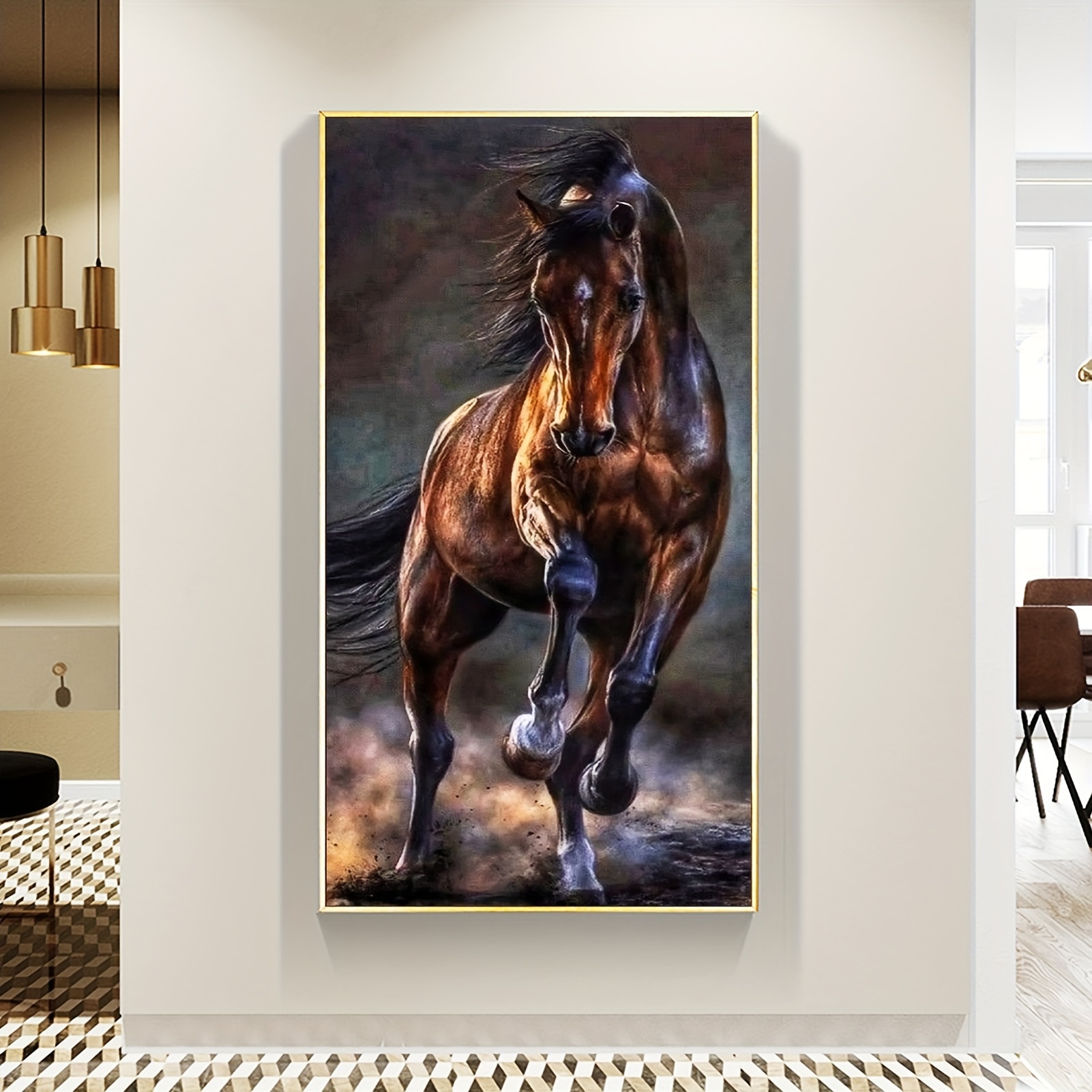 Other Wall Decorative Diy Horse Diamond Painting Kits For Adults