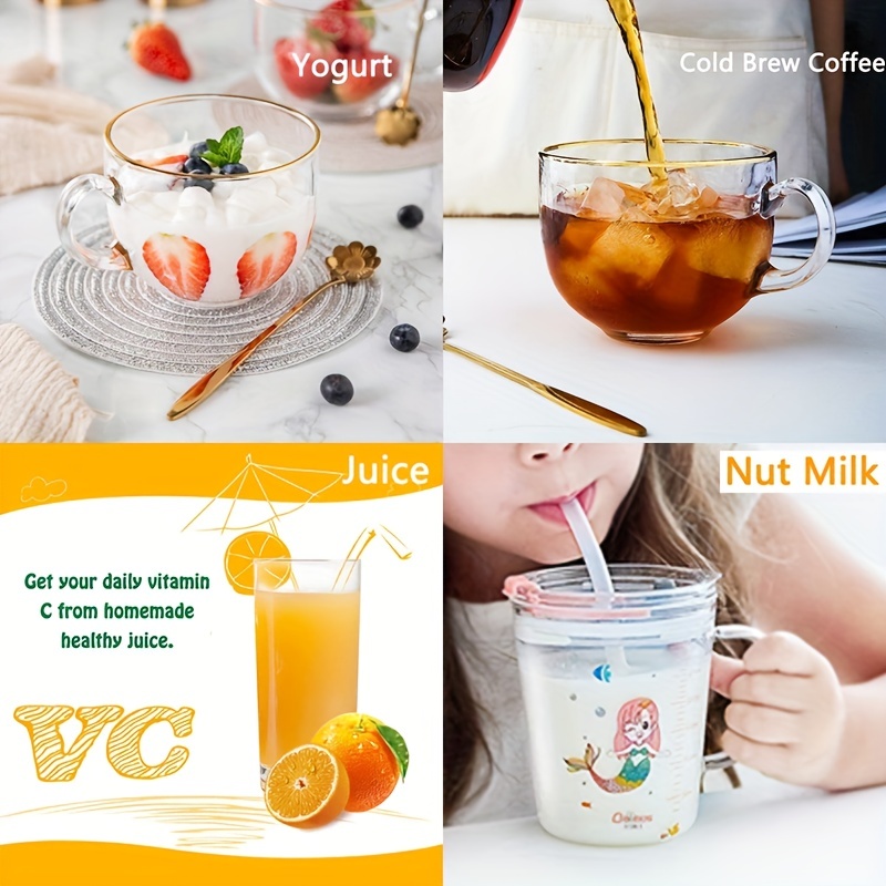 1 pièce Sac filtre à lait de soja, sac à lait de noix, filtre à thé café  yaourt, réutilisable, sac filtre en nylon, filtre