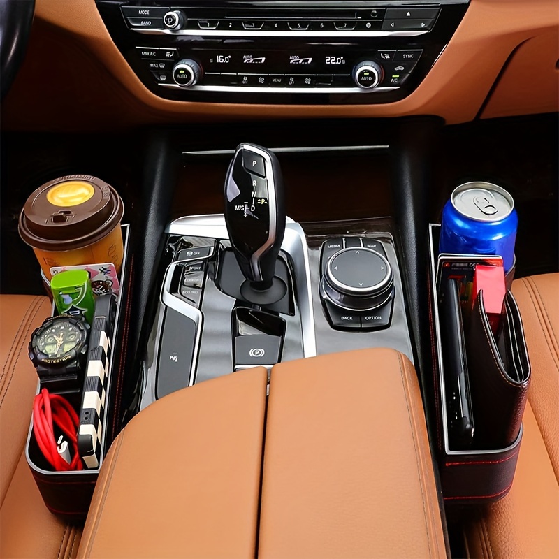 Universal-Autositz-Organizer mit Leder-Aufbewahrung sbox für  Brieftaschen-Telefons chl üssel und Karten Multifunktion aler
