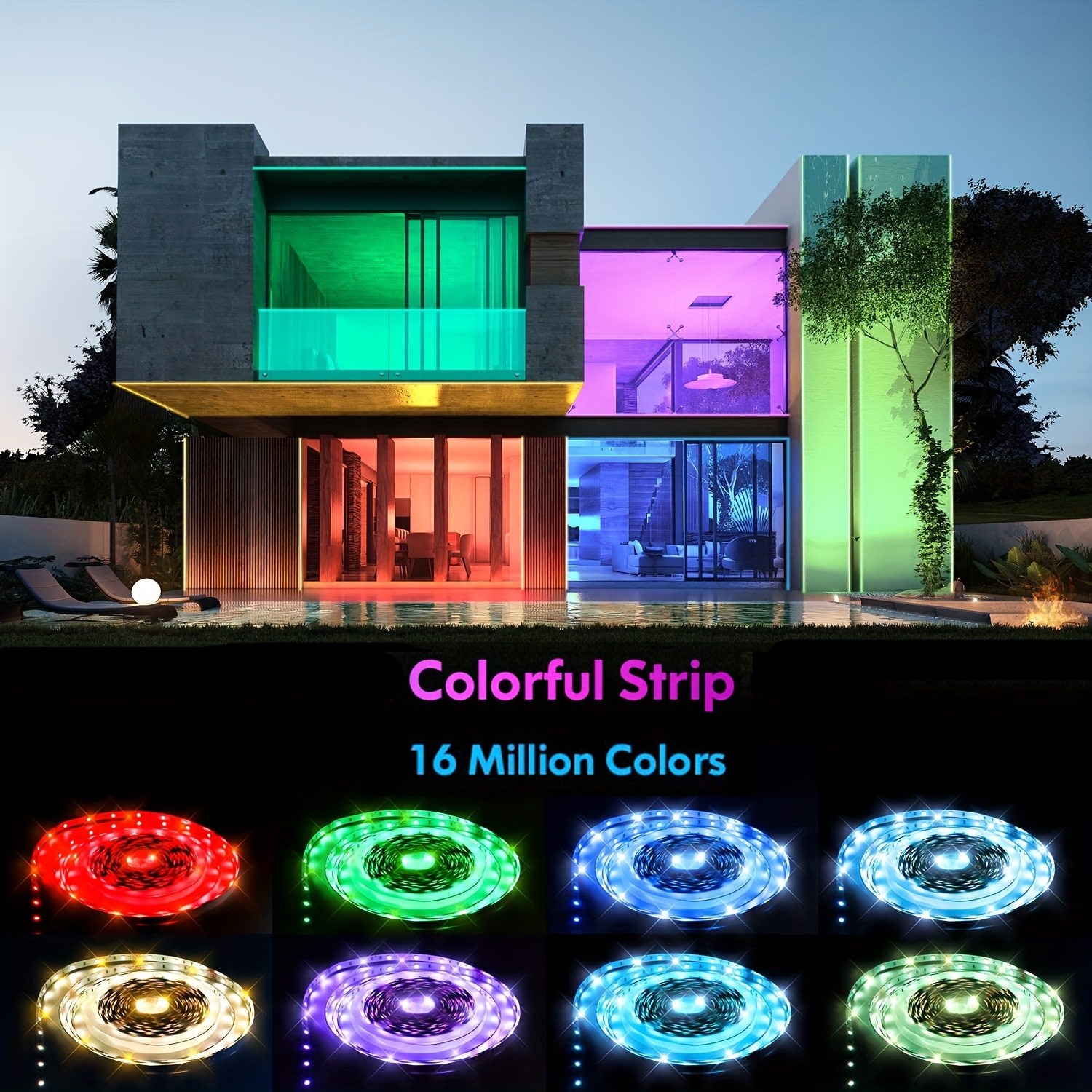 Strisce Led 131 2 Piedi/40 M Tv Led Retroilluminazione Usb - Temu Italy