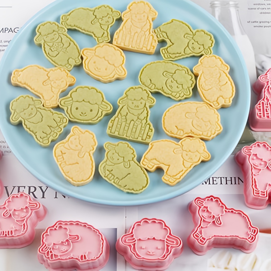 8pcs en plastique dessin animé biscuit emporte pièce - Temu Belgium