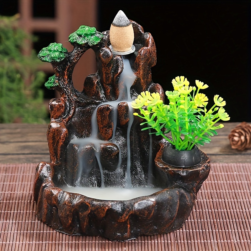 Sandalwood Inverted Incense Burner Creative Ceramic Ornament - Temu