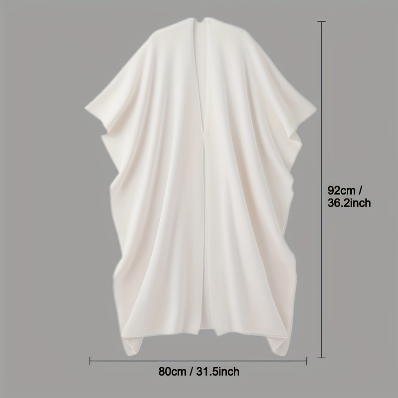 Women's Large Knitted Shawl Warm Cloak Outdoor