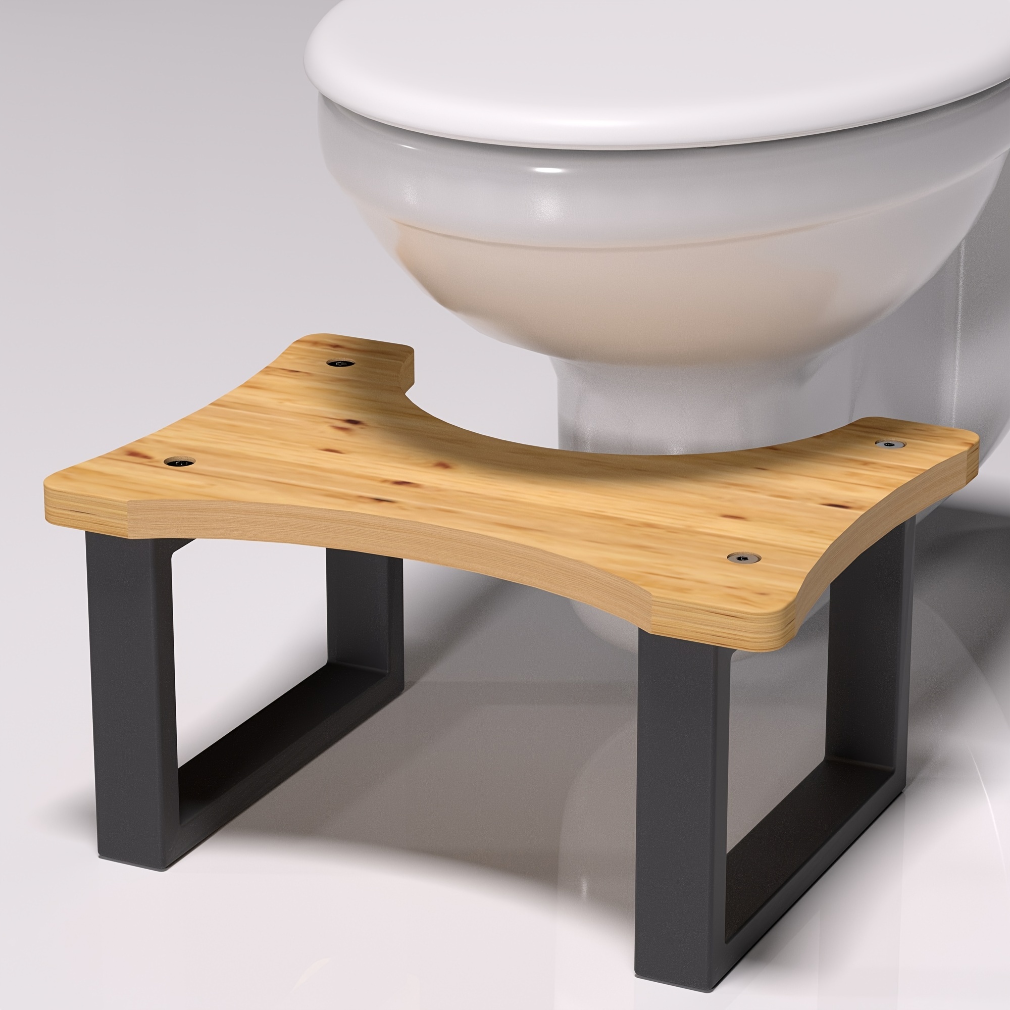 Toilet Stool, Diy Toilet Stool, Squatty Potty, Poop Stool, Diy Squatty Potty,  Diy Poop Stool, Bathroom Toilet Stool, Bathroom Improvement 