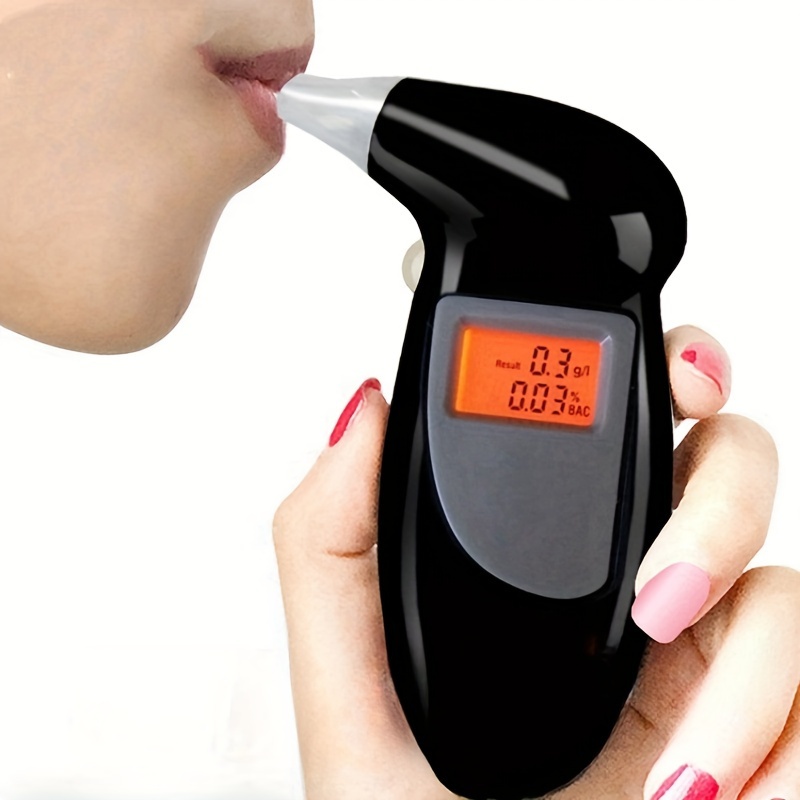 

Digital Alcohol Tester Breath Alcohol Tester Breathalyzer Breathalyser Alcohol Breath Tester (shipped Without Battery)