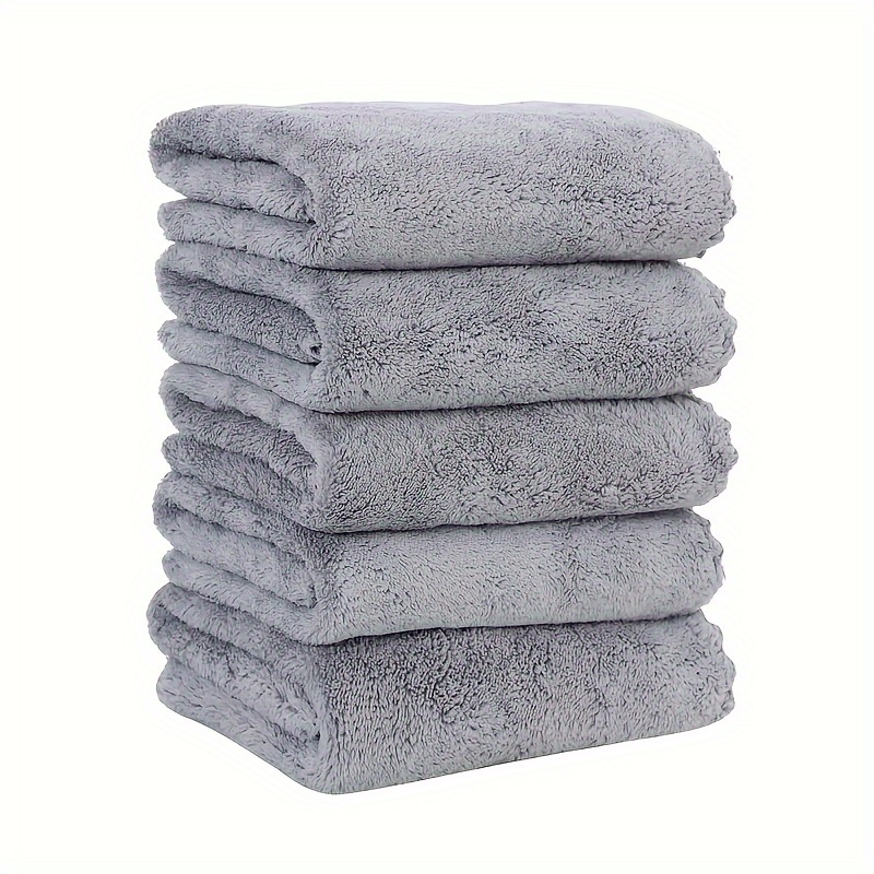 Soft Hand Towel, Absorbent Quick-dry Towel, Jacquard Thickened Face Towel,  Household Bathroom Shower Essential - Temu