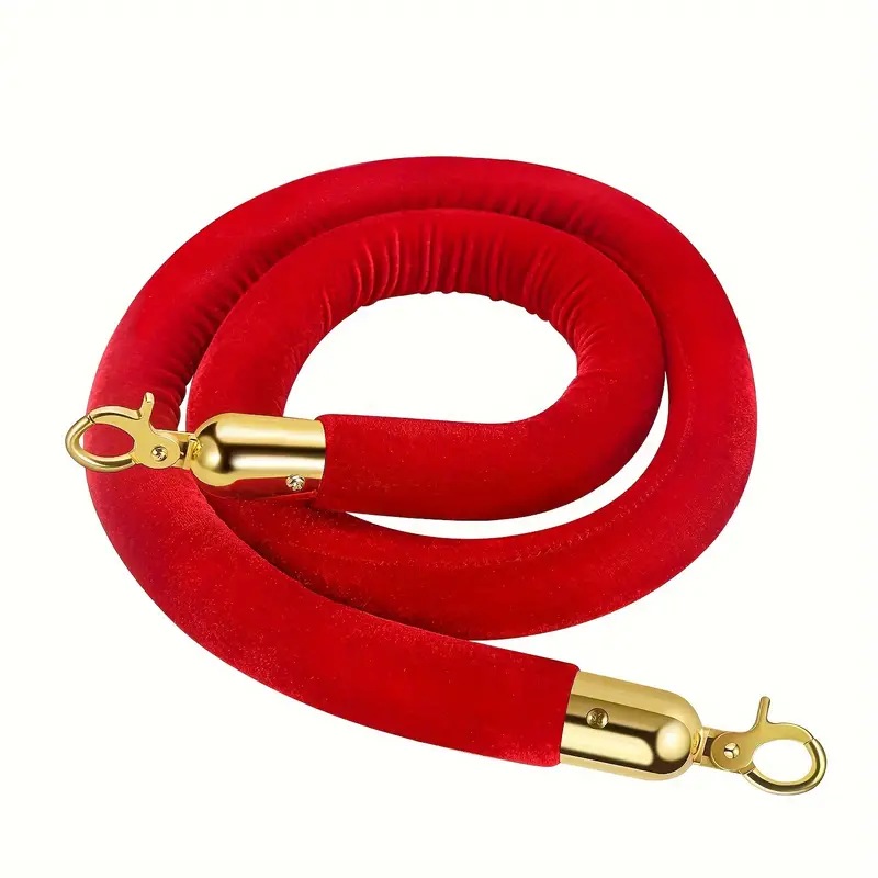 Velvet Stanchion Rope Crowd Control Red Carpet Events - Temu