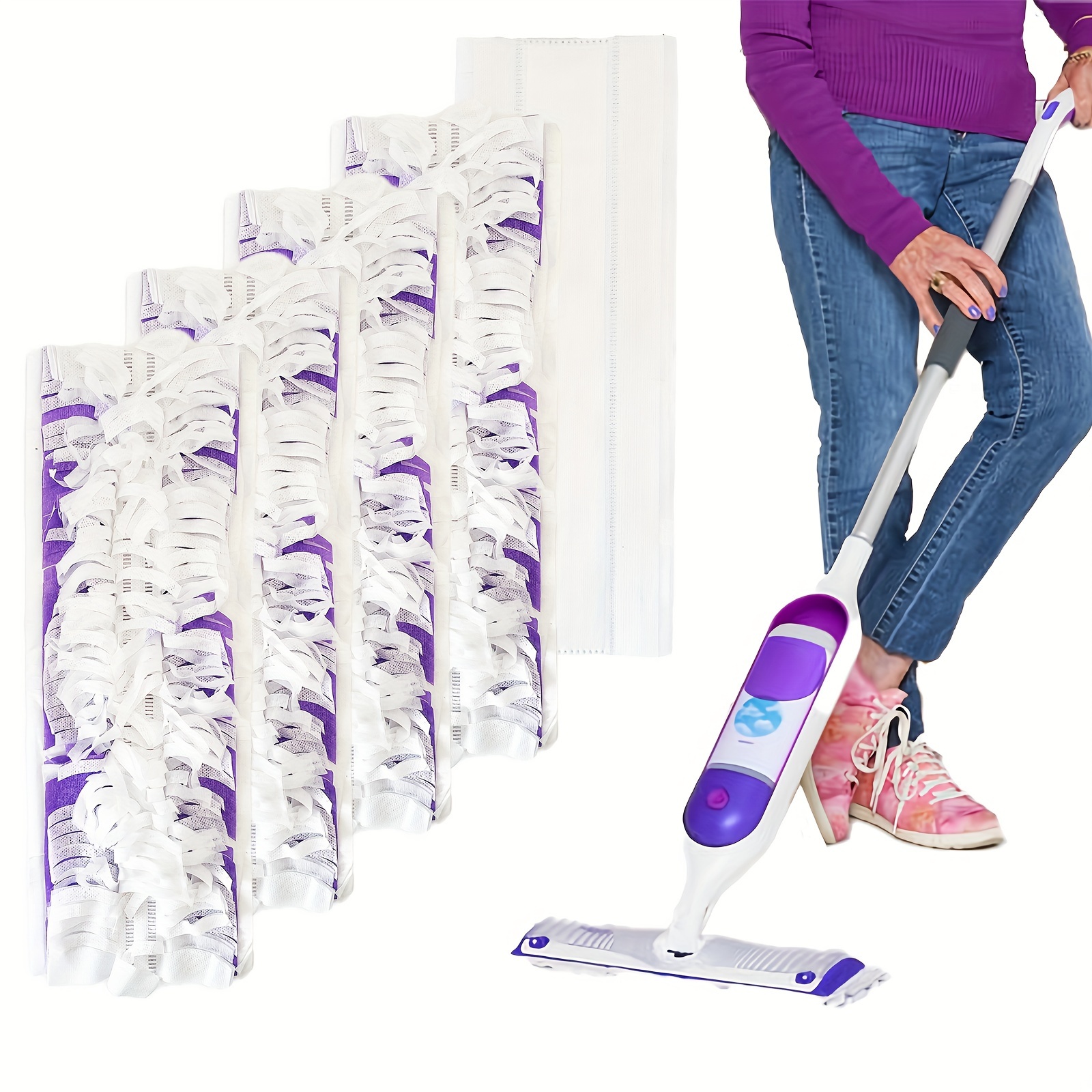 Swiffer Replacement Mop Pads 43.3x11.7cm Duradero Limpieza - Temu