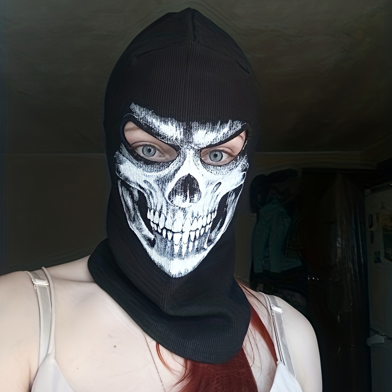 Scary Skull Balaclava Mask for Halloween Cosplay