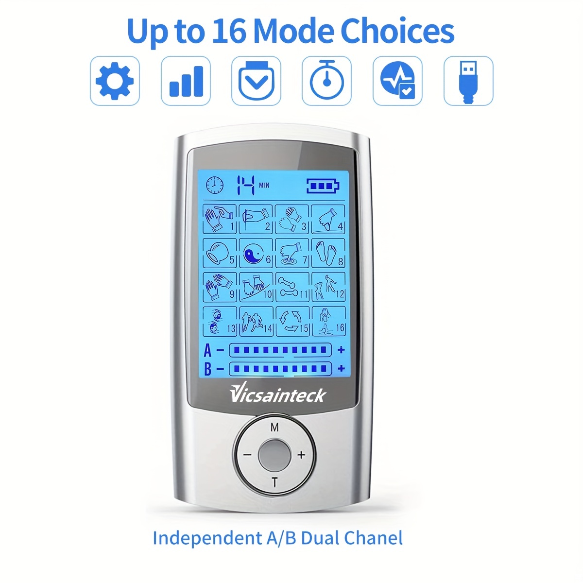 TENS 3000 Dual Channel Analog Tens Unit - Integrated Medical