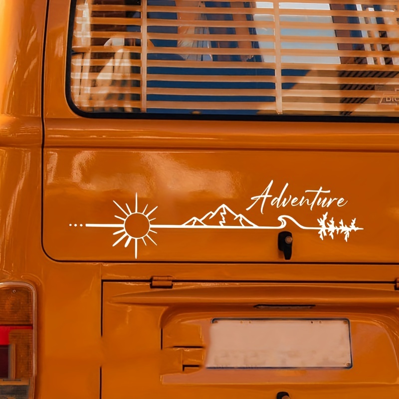 Add Adventure Vehicle Fun Camping Outdoors Vinyl Sticker - Temu
