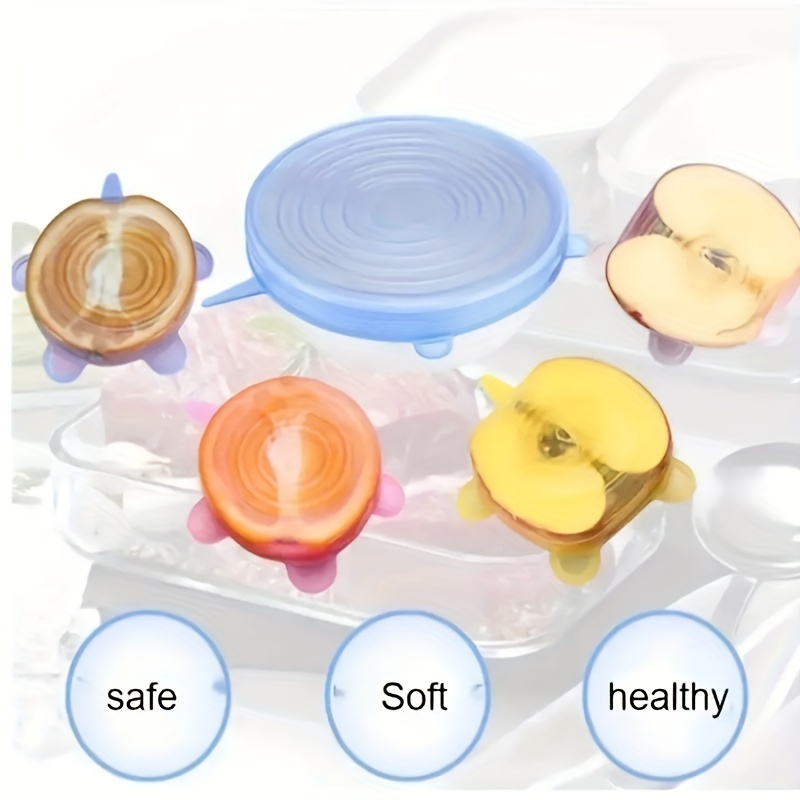 Multifunctional Silicone Stretch Lid Universal Silicone Food - Temu