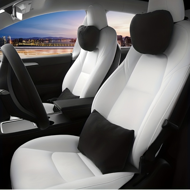 Appui-tête de voiture en cuir pour Tesla Model 3 X S Y 2022 Taille
