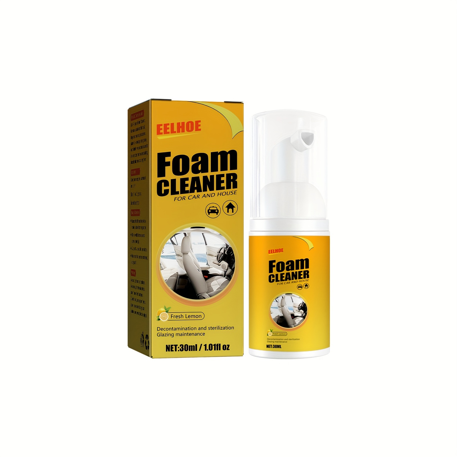 Car Restoring Spray, Multi-purpose Foam Cleaner, Car Foam Cleaner All  Purpose, Powerful Decontamination Multifunctional Foam Cleaner For Car  100ml 