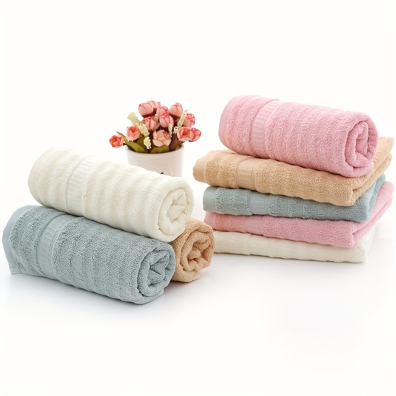 Bamboo Bath Towel Set, Luxury High-quality Bathroom Towels For Bathroom,  Soft, Absorbent And Skin Friendly Shower Towel, Bathroom Accessories - Temu