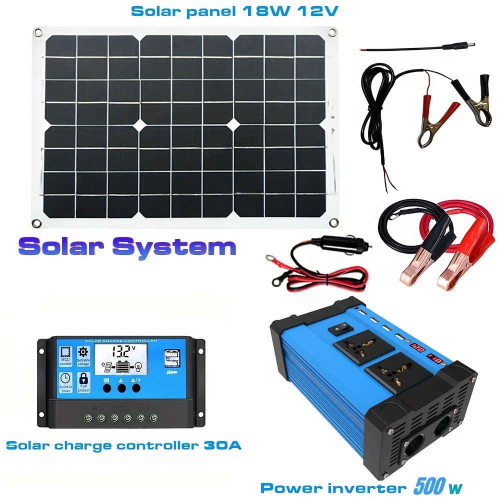 Inversor solar inversor solar con onda sinusoidal cargador solar inversor  pantalla LCD inversor para herramientas de batería pura con controlador Mppt