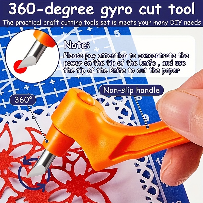 Gyro-Cut Craft Cutting Tool & Replacement Blade