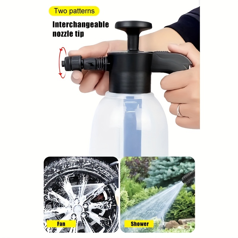 Hand pressed Foam Sprayer Car Wash Spray Bottle Pneumatic - Temu