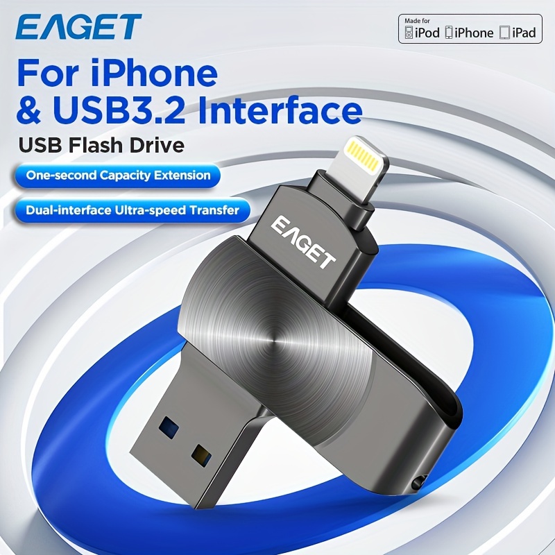 Unidad Flash USB De 128 GB: Tarjeta de Memoria Fotográfica Para IPhone,  IPad, Tableta, PC Y Más. - Temu Spain