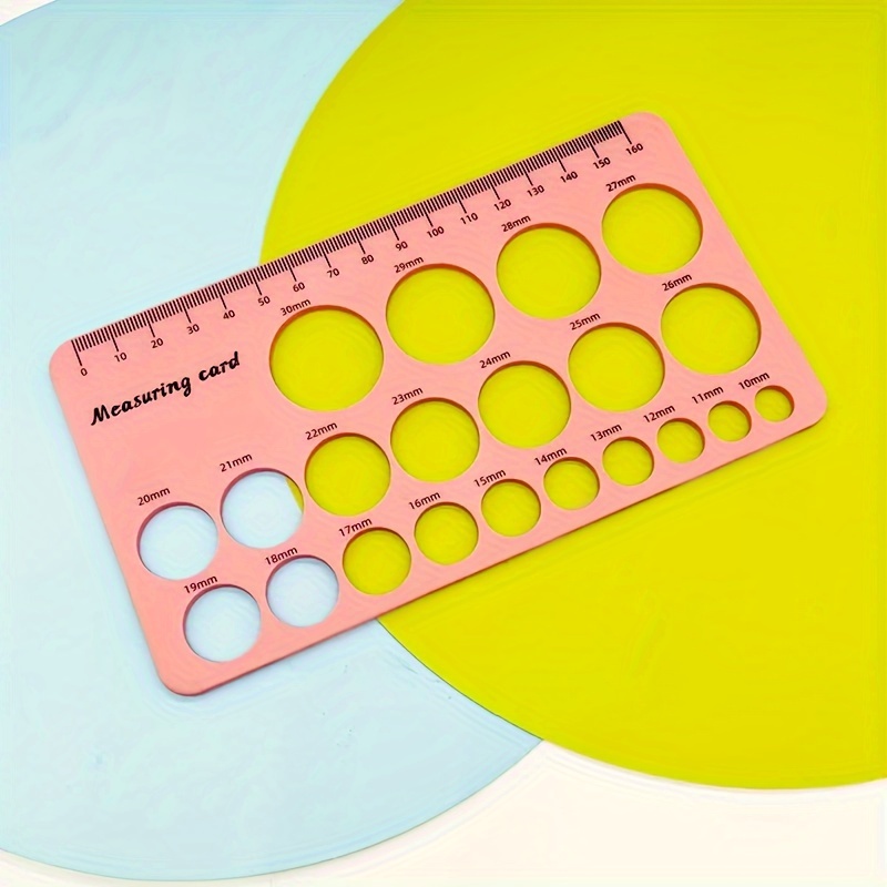 Silicone Nipples Ruler of Flange Size Measure for Nipple(Optional  Color),Nipple Measurement Tool for Flanges Silicone and Soft in mm, Breast  Pump