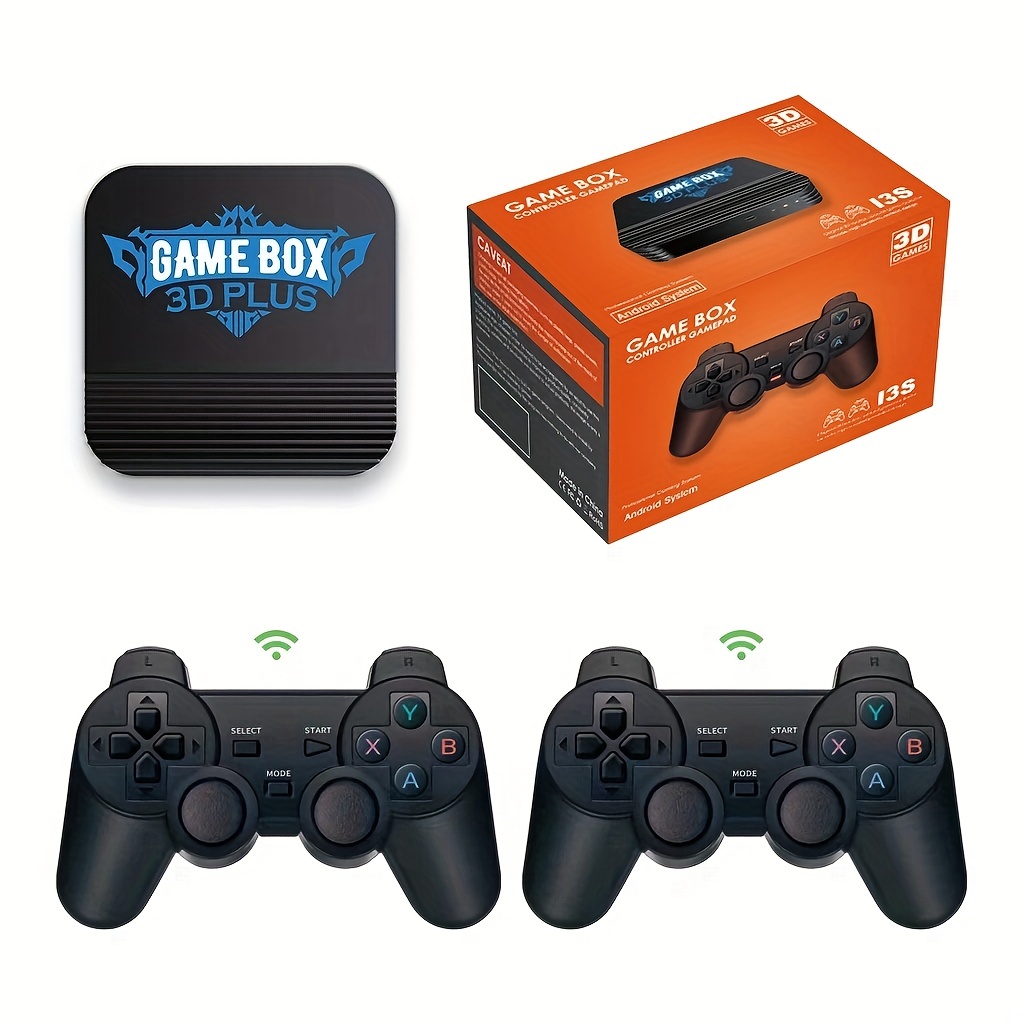 I3s Game Box Retro Console - Hd Video, Wireless Controller, Tv Home Game  Console, Perfect Party Gift - Temu Philippines